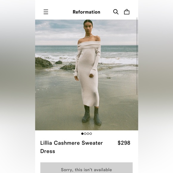 Brand new Reformation dress size xs - Picture 2 of 4